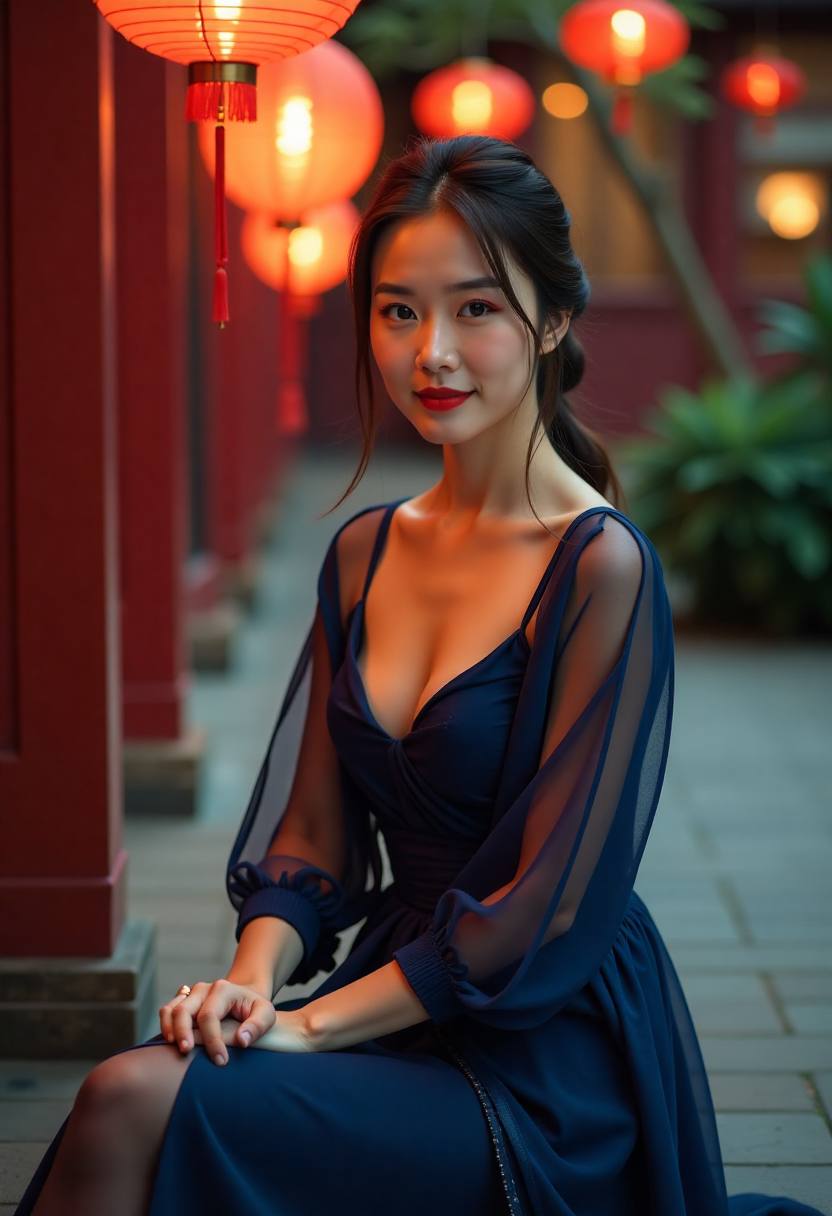 凛子绘制小镇地图